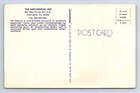 Vintage The Continental Inn Lexington  Kentucky Postcard Am