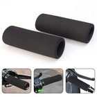 4pcs Motorcycle Grip Puppy Cover Foam Anti-vibration Comfort Handlebar Sleeves