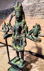 Hindu Goddess Kali Maa Bronze Finish Statue Goddess Of Destruction