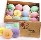 Bath Bombs Gift Set Large 12 Pcs 2 8oz Organic Natural Essential Oils  Relax    