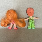Vintage Pair Of 1969 Ideal 2 1 2    Flatsy Rubber Dolls In Good Condition