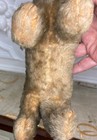 Steiff Antique Vintage 1950s Standing Gray Mohair Tabby Kitty Cat Button In Ear
