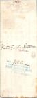 Ovid  Ny  Partridge Bank Check  Lady Liberty Vignette  Rev  Stamp  1875   cp469