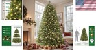 Versatile 7ft Prelit Spruce Christmas Tree For All Occasions - Easy Assembly
