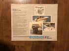 Original 1971 Catalog Evinrude Boat Engine Brochure Outboard