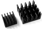 Silver Aluminum Heat Diffuser Sink Cooling Fan Cooler Radiator Heatsink Cpu Pc