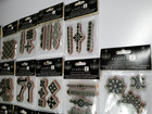 Studio G Lot Of 16 Packages Assorted Cling Mounted Rubber Mini Stamp Packs New