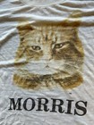 Vtg 70s 80s Morris The Cat 9 Lives Promo T-shirt Medium