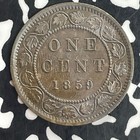 1859 Canada Large Cent Lot t8214 Nice 
