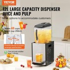 Vevor Commercial Beverage Dispenser  12 L   12 7 Qt Juice Dispenser  246w 304 St