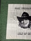 Large 44  X 44  Vintage Hank Williams Jr  Man Of Steel Bocephus Satin Banner
