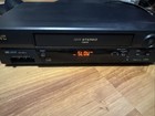 Jvc Jvc Hr-a591u Vhs Hi-fi Stereo 4-head Vcr Hq Tested No Remote