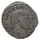 Roman Empire - 308-310 Ae Follis - Maxentius - Hexastyle Temple With Roma Within