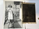 Vintage 1940s Steamship Vacation Photo Lot With Negatives Fayette Brown Steamer