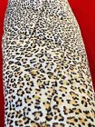 Vintage Persons   Permaco Banana Bicycle Seat  5314 Quilted Leopard Print           