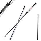 39 carbon Steel Training Sword Katana white Zatoichi Sasuke Style safe not Sharp