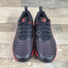 New Balance Fresh Foam Contend V2 Mens Golf Cleats Sz 9 Black Red Low Top Shoes