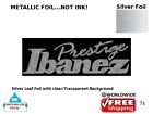 Ibanez Prestige Guitar Decal Foil Waterslide Logo Restoration Headstock 7s