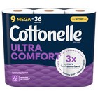Ultra Comfort Toilet Paper Mega Rolla  9 Ct
