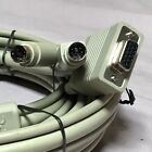 Vga To Ps 2 Kit 10  Cable 58ps2v-10 Kmv Hd-15  vga  m  Hd15 Keyboard Video Mouse