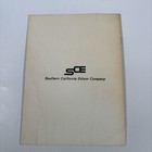 Southern California Edison Company Cookbook Up Beat Entertaining Vintage 60s 70s