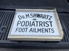 Vintage Pediatrist Foot Ailments Lighted Sign