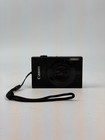 Canon Powershot Elph 520 Hs Black Digital Camera Charger Case Tested Working