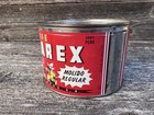 Rare Vintage Cafe Sabarex 1 Lb Coffee Tin Western Can Co Sf Calif Tijuana Mexico