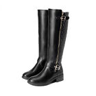 Women s Knee High Boots Low Heel Riding Boots Fall Tall Boots Us Size 6-11