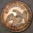 1829 Cap Bust Silver Half Dollar Gorgeous Monster Rainbow Rare Overton 118 R 4 