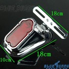 Tombstone Style Led Brake Tail Light License Plate Light For Harley Cafe Racer