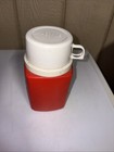 Snoopy Red Lunch Box Thermos 8 Oz Charlie Brown Peanuts No Cup 1958