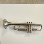 Vintage Bestler Silver Plated Trumpet W  Marcinkiewicz Mouthpiece     Needs Repair