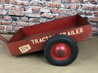 Vintage 1950s Pedal Car Tow Behind Bmc Tractor Trailer Cart