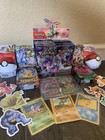 Pokemon Card Tcg Lot 50 Cards  5  Holos reverse Holos   Sticker   Mystery Gift    