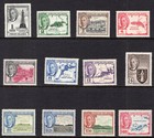 1952 Virgin Islands Sc 102-113 Kgvi Complete Set Of 12 - Mnh Xf superb