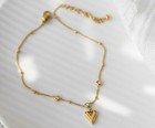 3ct Round Cut Lab-created Diamond Women s Beauty Anklet 14k Yellow Gold Finish