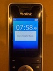  lot Of 2  Yealink Cordless Ip Dect Phone W56h With Charging Base   A c Adapter