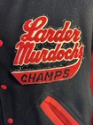 Vintage 1950   s Rockabilly Red Club Jacket Larder Murdoch Champs Reversible Large