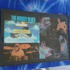     Wow     1970s Moody Blues Vintage Justin Hayward     European John Lodge Framed    