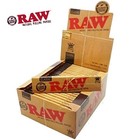 Authentc Raw Classic King Size Slim Rolling Paper Full Box 50 Pack  32 Per Pack