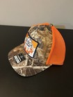 Busch Light Deer Hunting Buck Camo Realtree Hat Richardson 112 Cap Vint