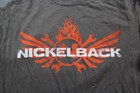 Nickelback - Here   Now North American Tour 2012 Concert T-shirt Large Gray