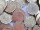Thailand Lot Of 25 Coins 5 Satag Bu Be2500 Unc   144