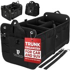 Trunkcratepro Trunk Organizer For Car  Suv  Truck   Premium Large Black