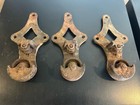 Set Of 3  Prouty Co  No 2 Reliable Hanger Cast Iron Barn Door Rollers  Pat  1901