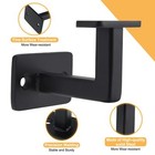 Realplus Handrail Brackets For Indoor Stairs Heavy Duty Steel Square