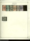 Collection  Belgium Part I Scott   Computer Page  1850 1980  Cat  108  Mint used