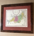 C1831 Russia In Asia A  Finley Philadelphia Antique Map Hand Colored Framed Rare