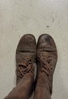 Wwii Early Vintage M1940 Us Army Cavalry 3-buckle Combat Boots Original